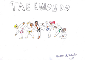 taekwondo kwon umjetnost